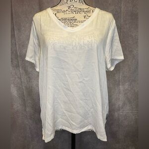 Calvin Klein Jeans Women’s Small White Short Sleeve Tee